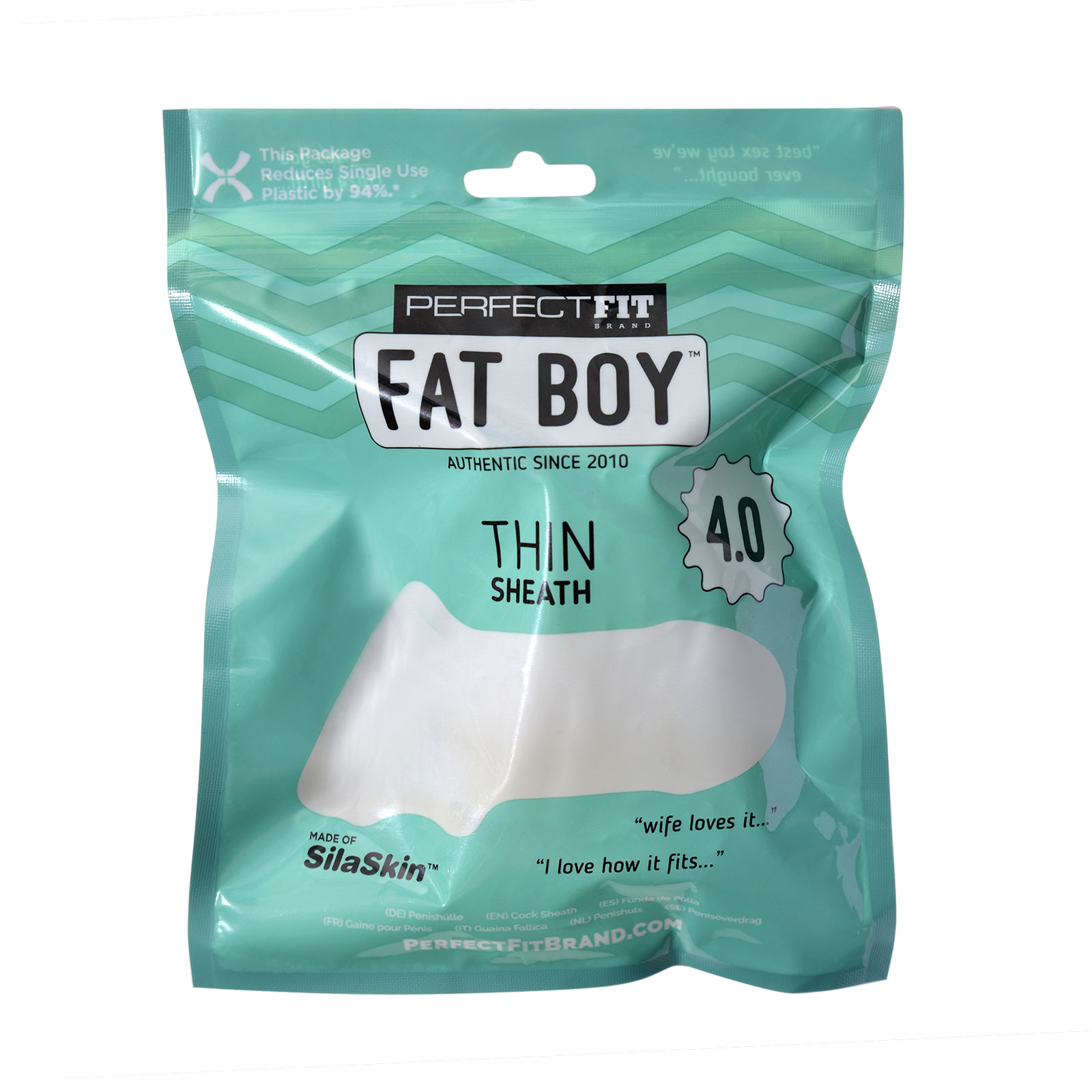 I7IXeA0vVpMd665M5RFljOdZNXY71hLT Fat Boy 4.0 Thin Sheath - Clear - Image 1