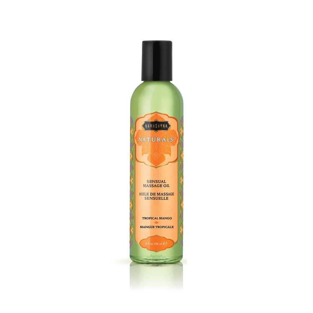 I8kWWnz7LwniMebo1JswyZilKnrvLz8A Naturals Massage Oil - Tropical Mango 8 Fl Oz - Image 1