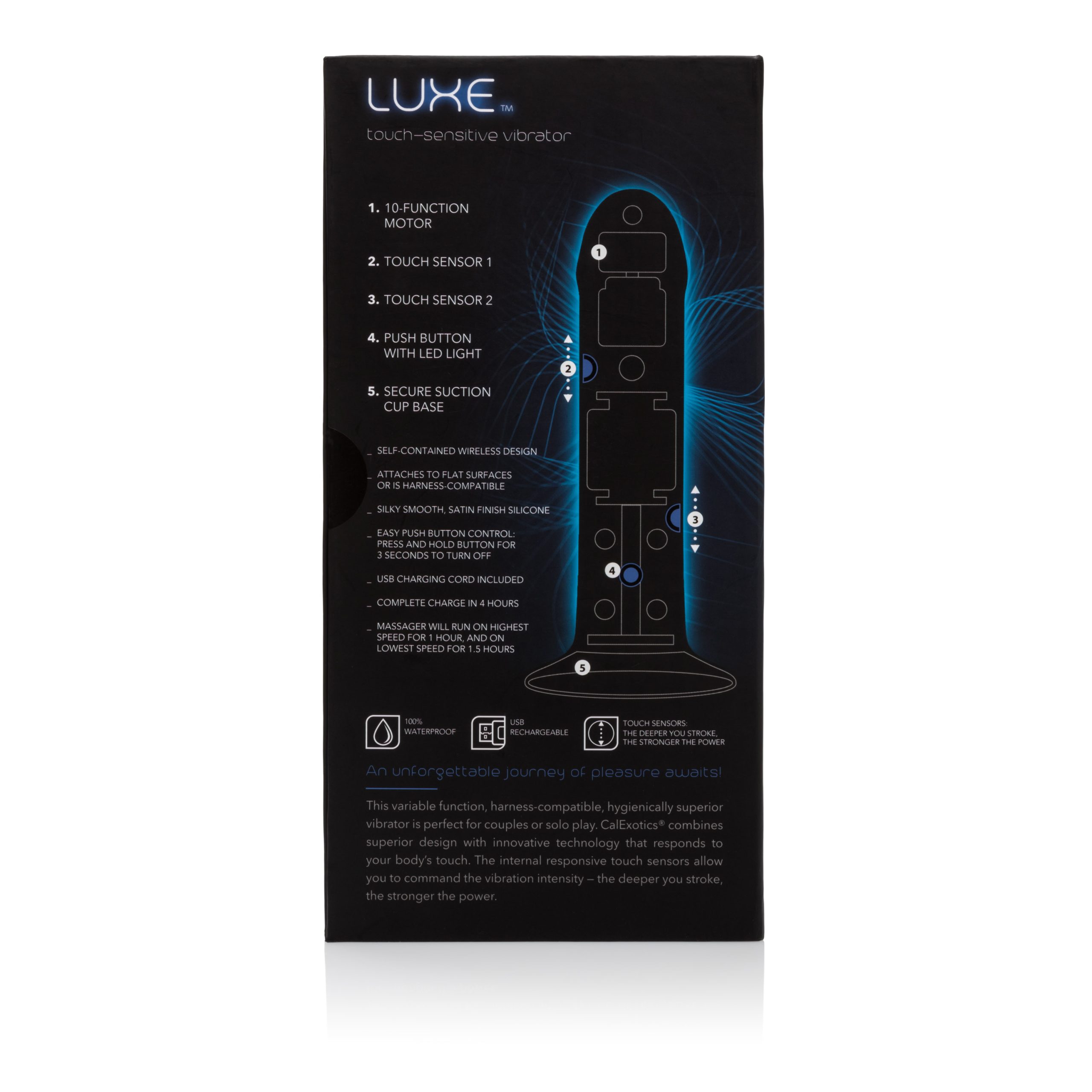 I9f7xE5wxz3mr7ffiiaUCTtk1sbQLFH8 Luxe - Touch-Sensitive Vibrator - Ivory - Image 1