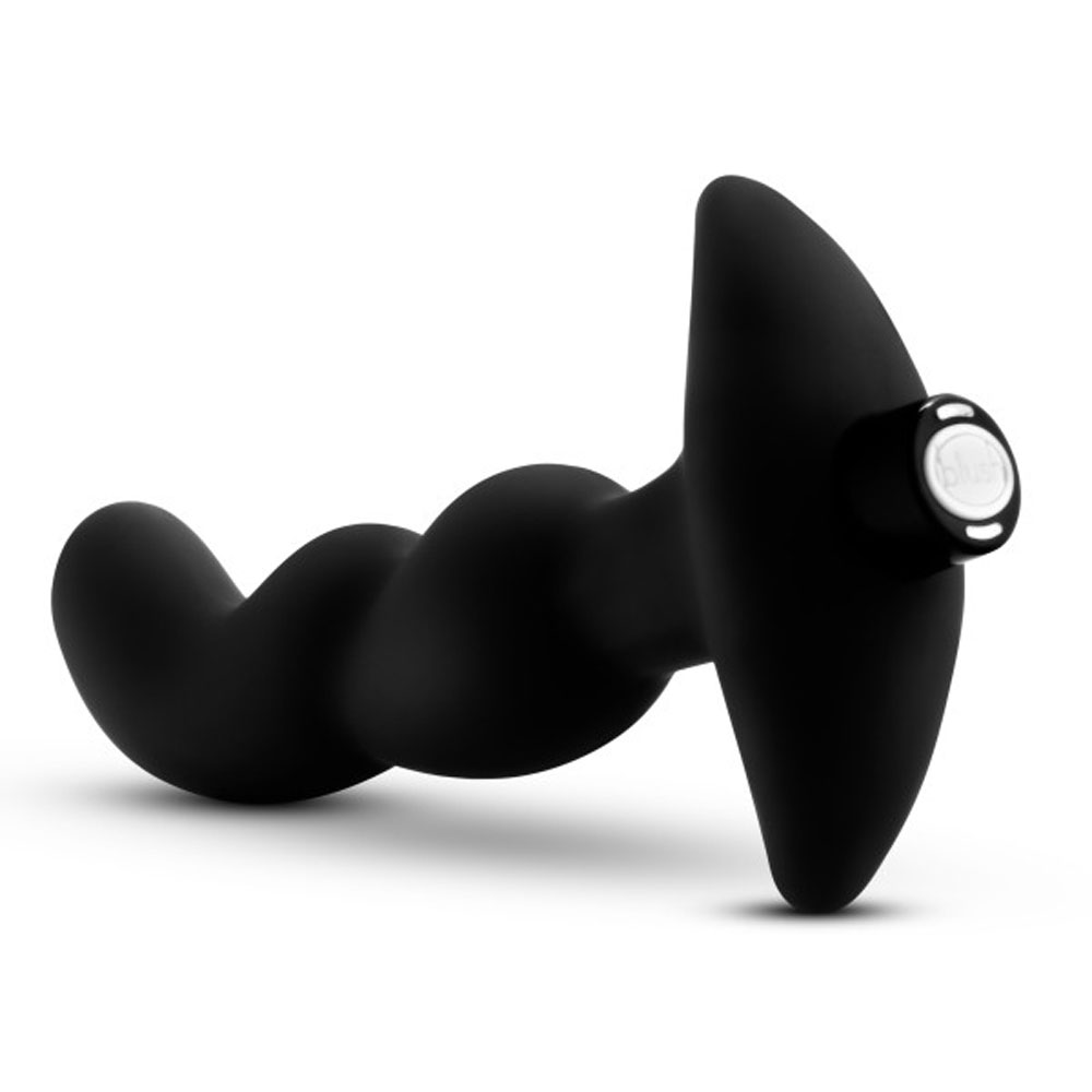 IF7IUbHHiDxTMykHUobknoCCO8dS6uTg Anal Adventures - Platinum - Silicone Vibrating Prostate Massager 03 - Black - Image 1