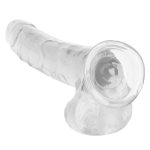 Size Queen 10 inch/25.5 Cm - Clear - Image 3