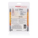 Pocket Exotics Dual Heated Whisper Bullets - Clear - Image 3