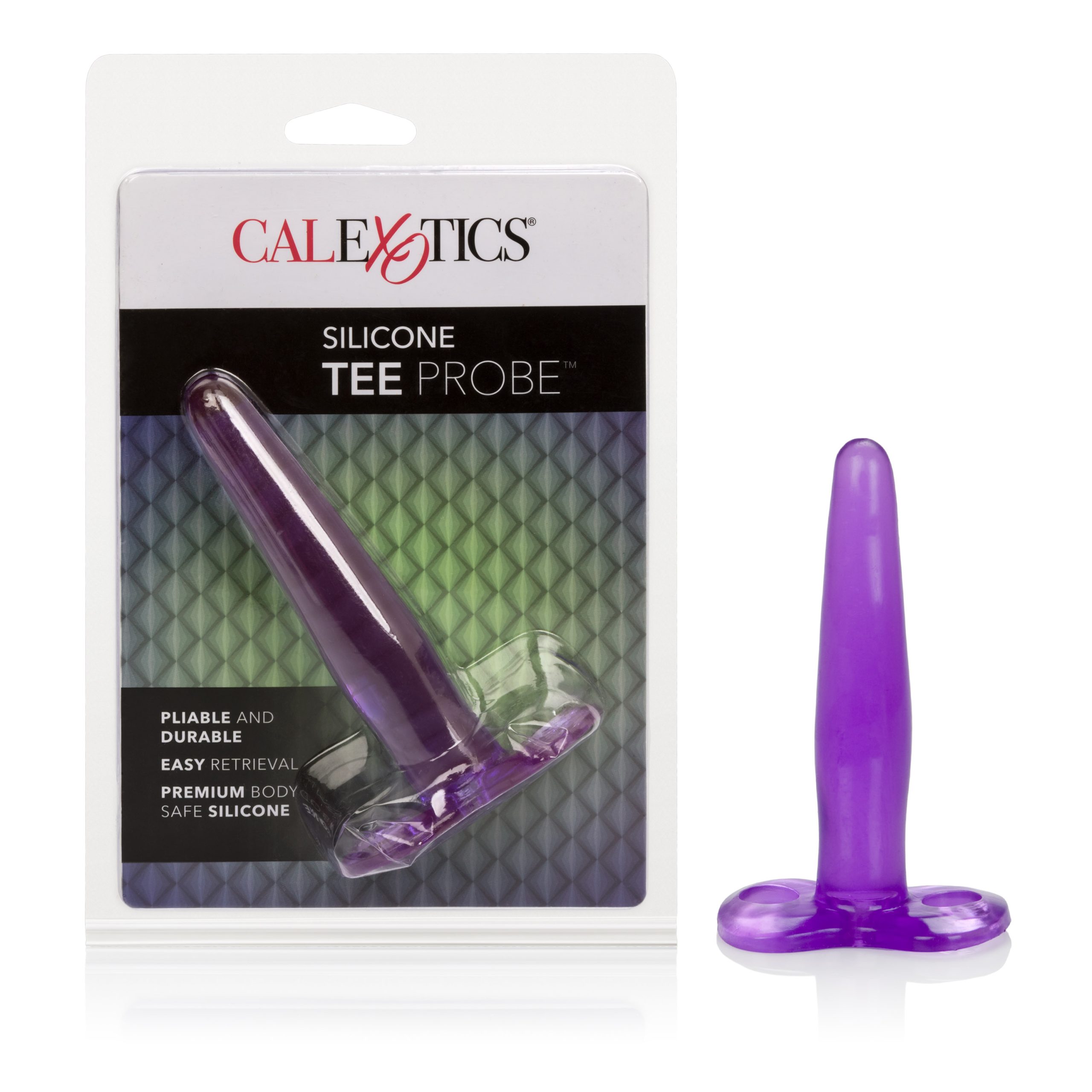 IY0X8APRYTCfpAyKjwu5oFOz3nvcnczh Silicone Tee Probe 4.5 Inches - Purple - Image 1