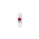 Silver Anchor Buttplug Kit - Clear Iridescent/pink - Image 5