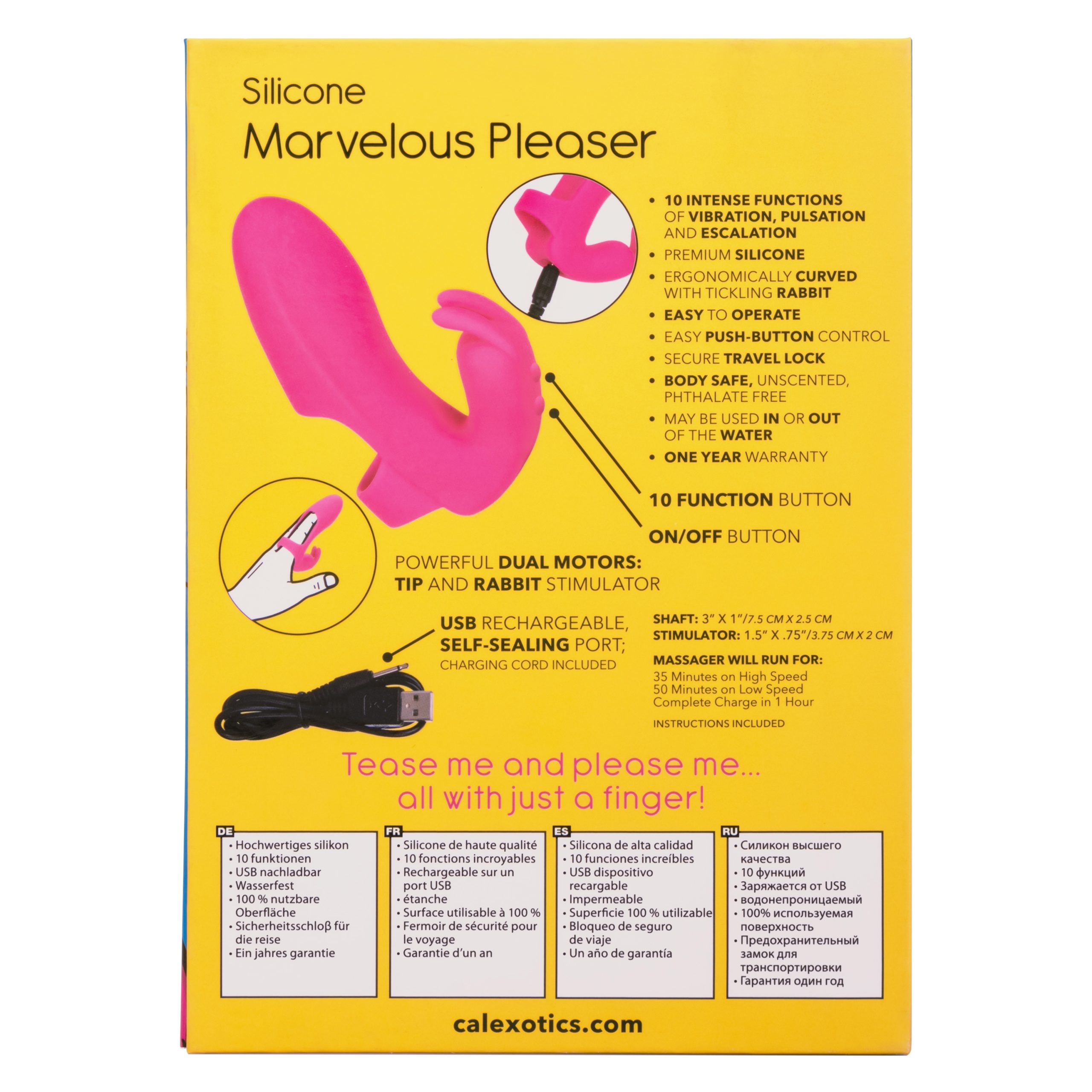 IbYp5C1Dv9DaoTVb06zeq0qkD6Oxu6Mf Mini Marvels Silicone Marvelous Pleaser - Image 1