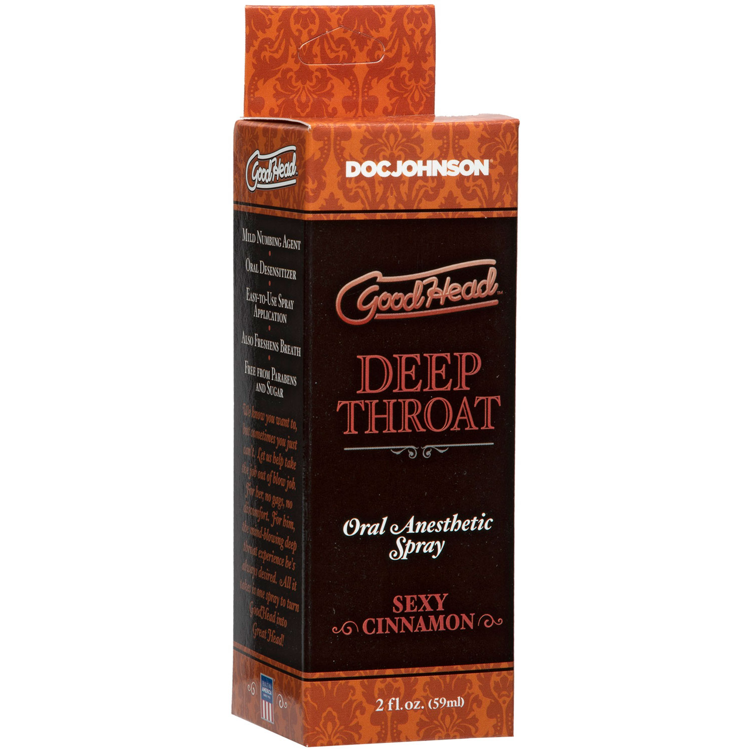 IctiQZZRdByGDApqpamQCNhLHsuBjSW3 Good Head Deep Throat Spray - Sexy Cinnamon - Image 1