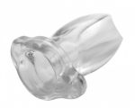 Peephole Clear Hollow Anal Plug - Small - Image 2