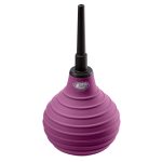 Health and Wellness Deluxe Enema Douche Non- Backflow One-Way Valve - 7.9 Fl. Oz. - Plum - Image 3