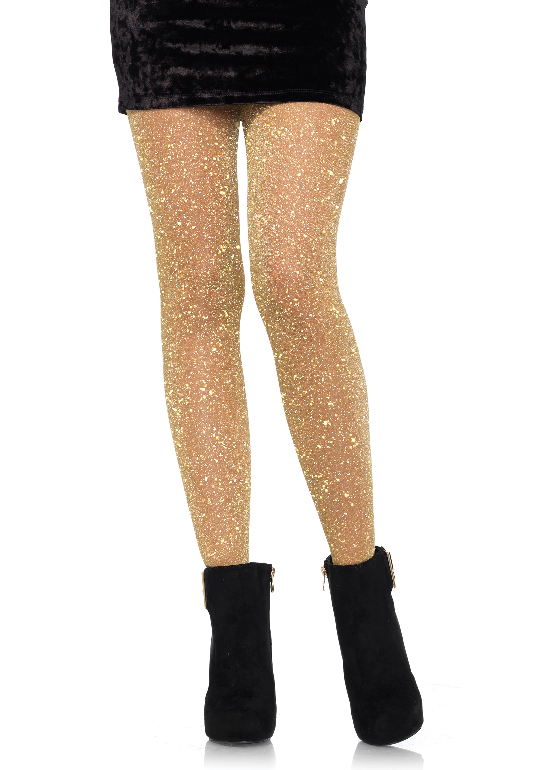 IlXFKBXH8S9VMj1qC9MBJ8LA4uEgbbC2 Lurex Tights - One Size - Gold - Image 1