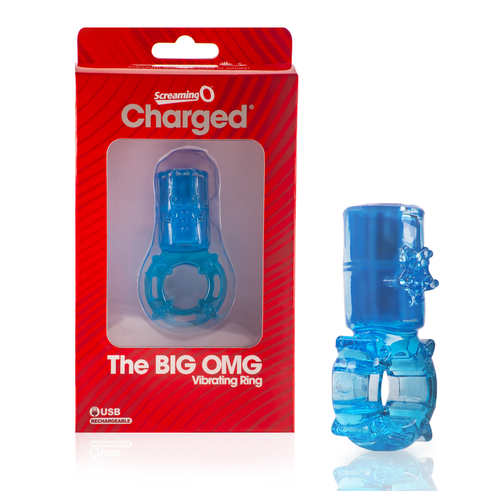 In2Mmv8CZODwJkFRfKVuTNIeZ4xtaRhQ Big Omg Vibrating Ring - Blue - 6 Count Box - Image 1