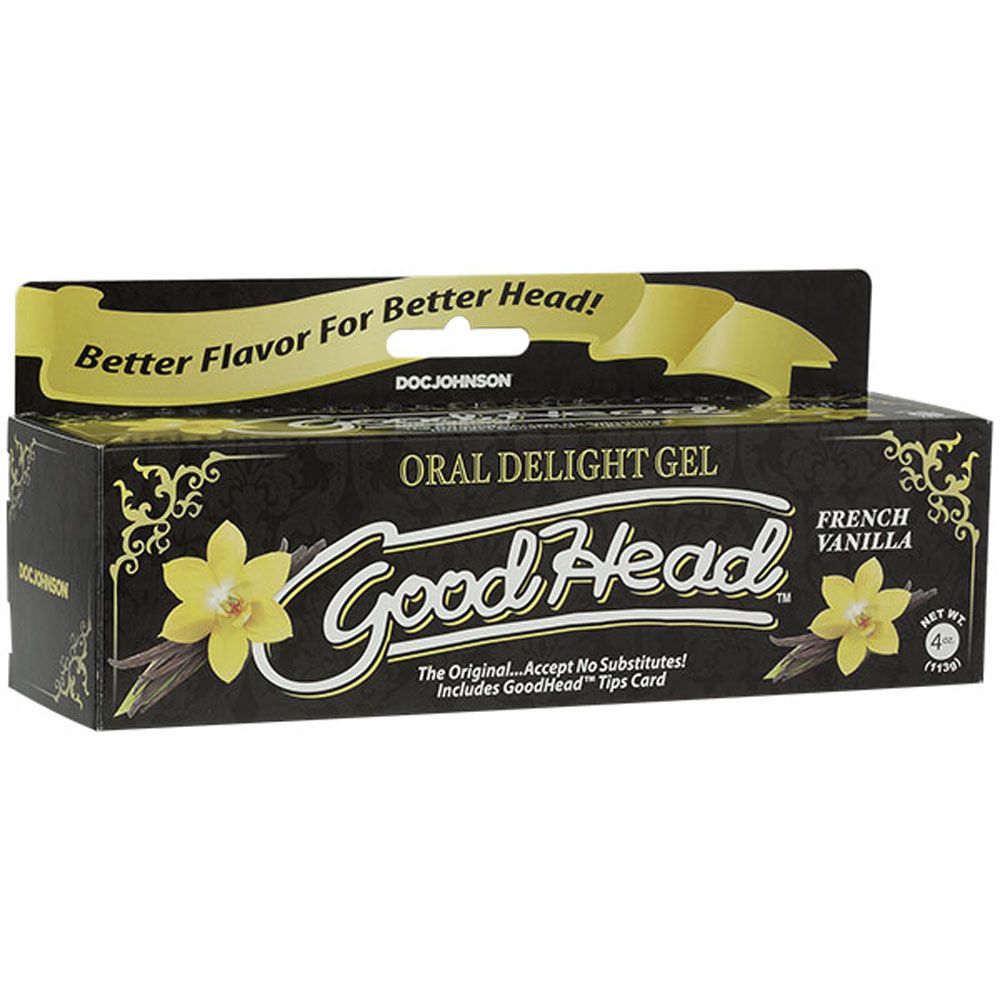 IpQ3w7fIdrYSQwck2QN2oHw7WCry6ssE Goodhead - Oral Delight Gel - 4 Oz Tube - French Vanilla - Image 1
