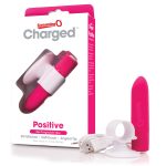Charged Positive Rechargeable Vibe - Strawberry - Image 7