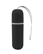 Exotic Vibrating Panty W / Wireless Remote Control Bullet and Metal Rings - Black - Image 4