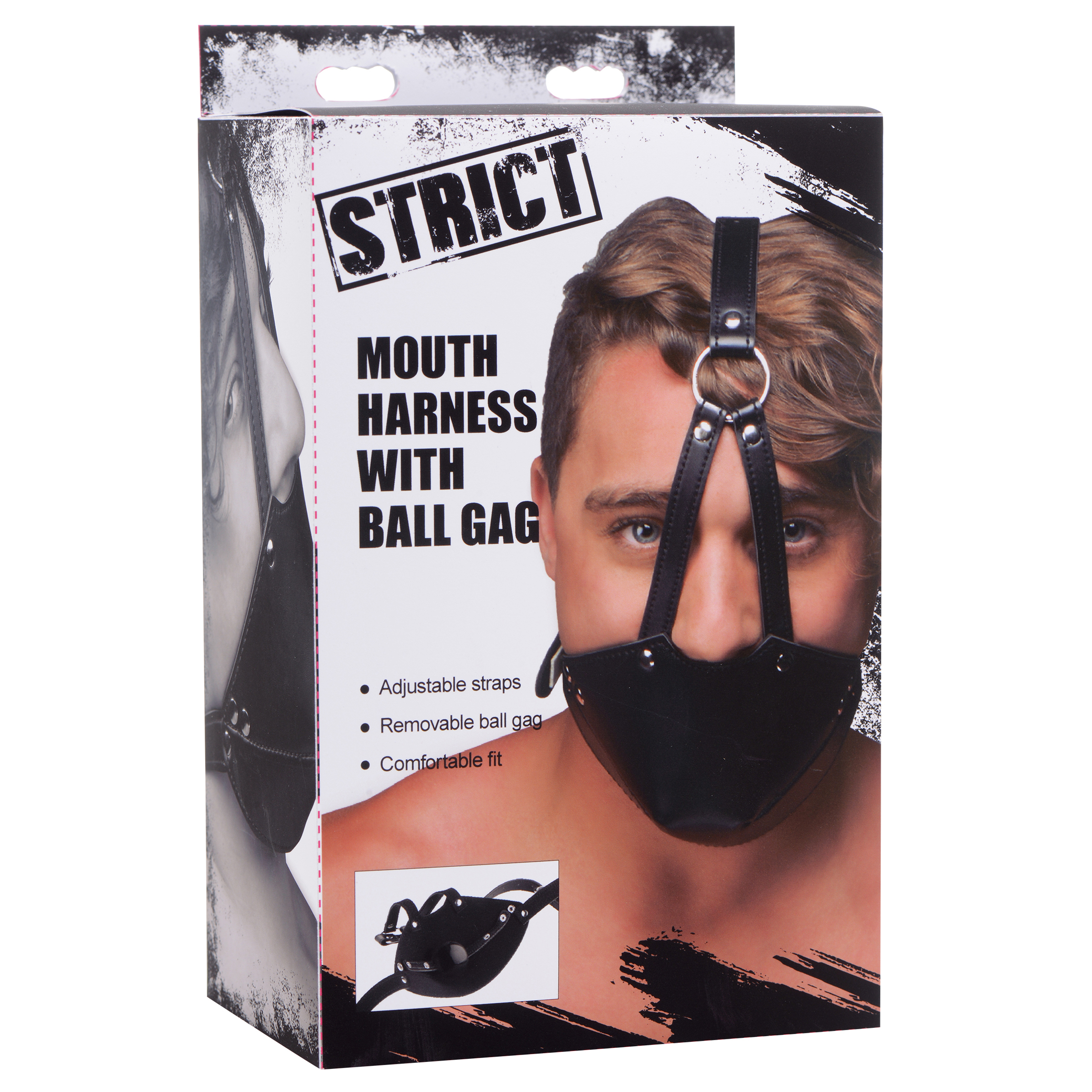 J3EXFyNbf0g3F6avukloI0KdvidWI8AG Muzzle Harness With Ball Gag - Image 1