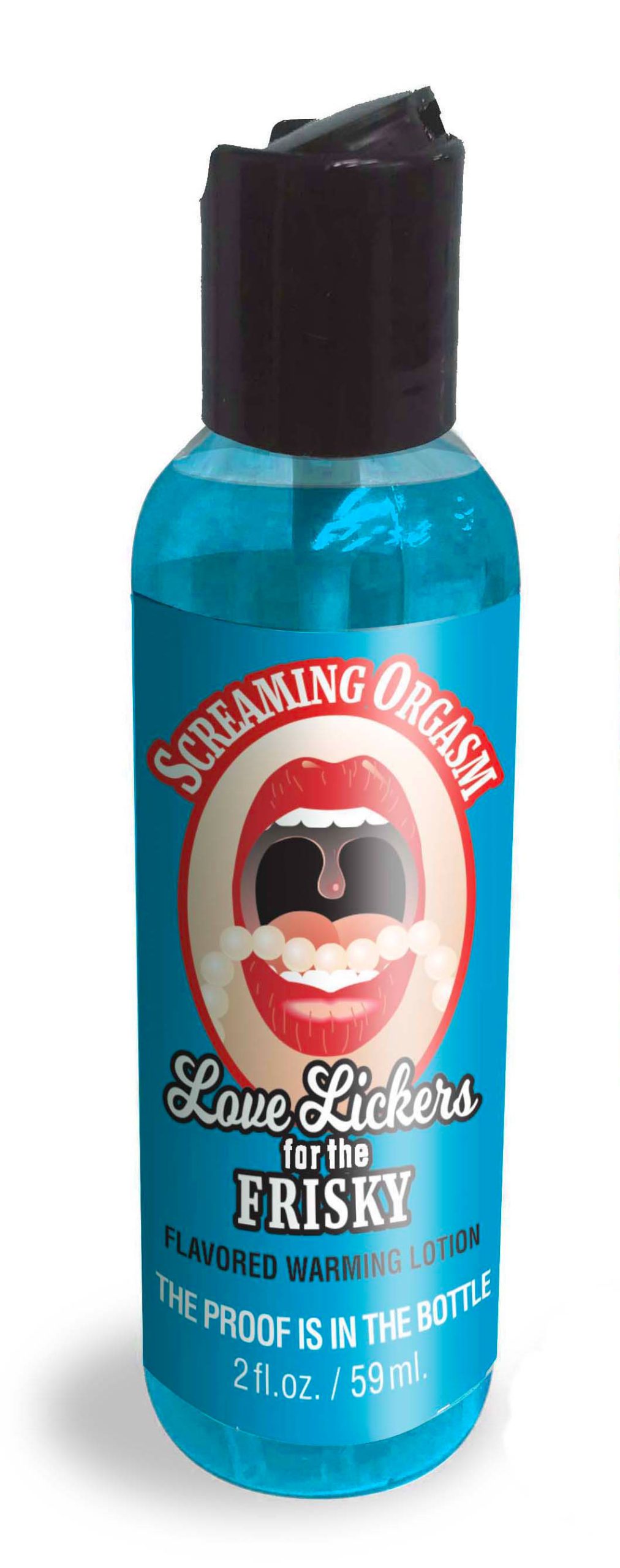 J7MxkFpGEwP7toueq11wuiOKzmVDyZIU Love Lickers Massage Oil - Screaming Orgasm - 1.76 Fl. Oz. - Image 1