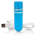 Charged Vooom Rechargeable Bullet Vibe - Blue - Image 3
