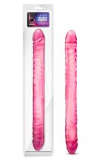 B Yours 18 Inch Double Dildo - Pink - Image 3