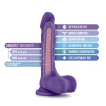 Au Natural - Bold - Thrill - 8.5 Inch Dildo - Purple - Image 5