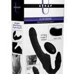 Pro Rider 9x Vibrating Silicone Strapless Strap on With Remote Control