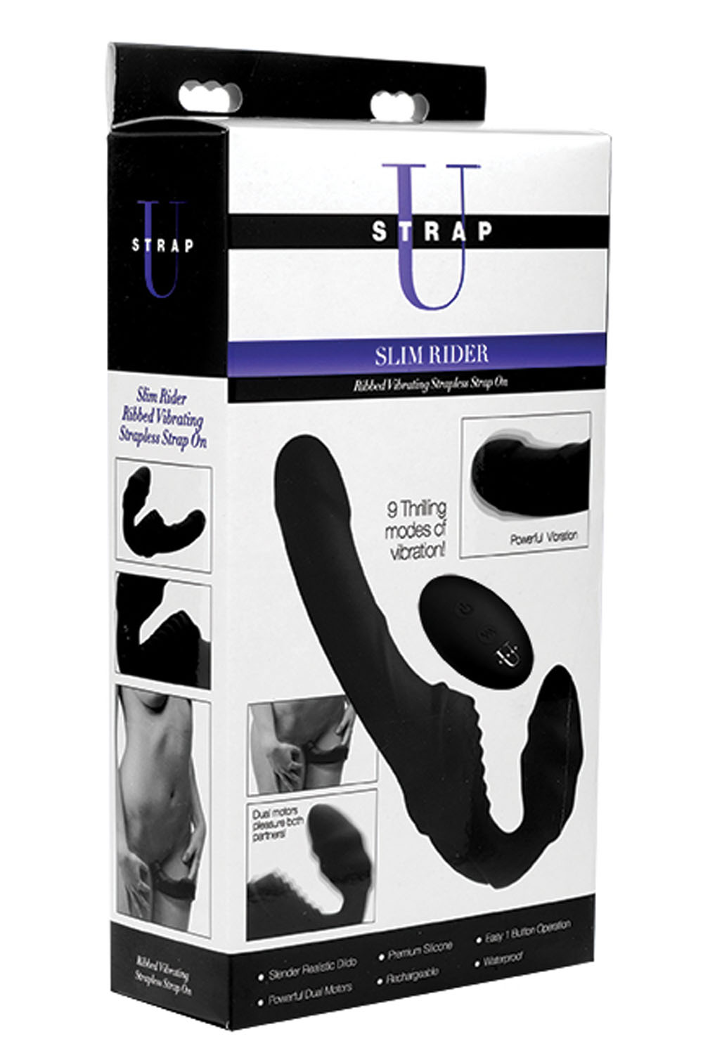 JX0yWFyBzjjYgiY27KBTnAqCRVMEvi53 Pro Rider 9x Vibrating Silicone Strapless Strap on With Remote Control - Image 1
