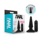 Anal Adventures - Basic Vibrating Anal Pleaser - Black - Image 4
