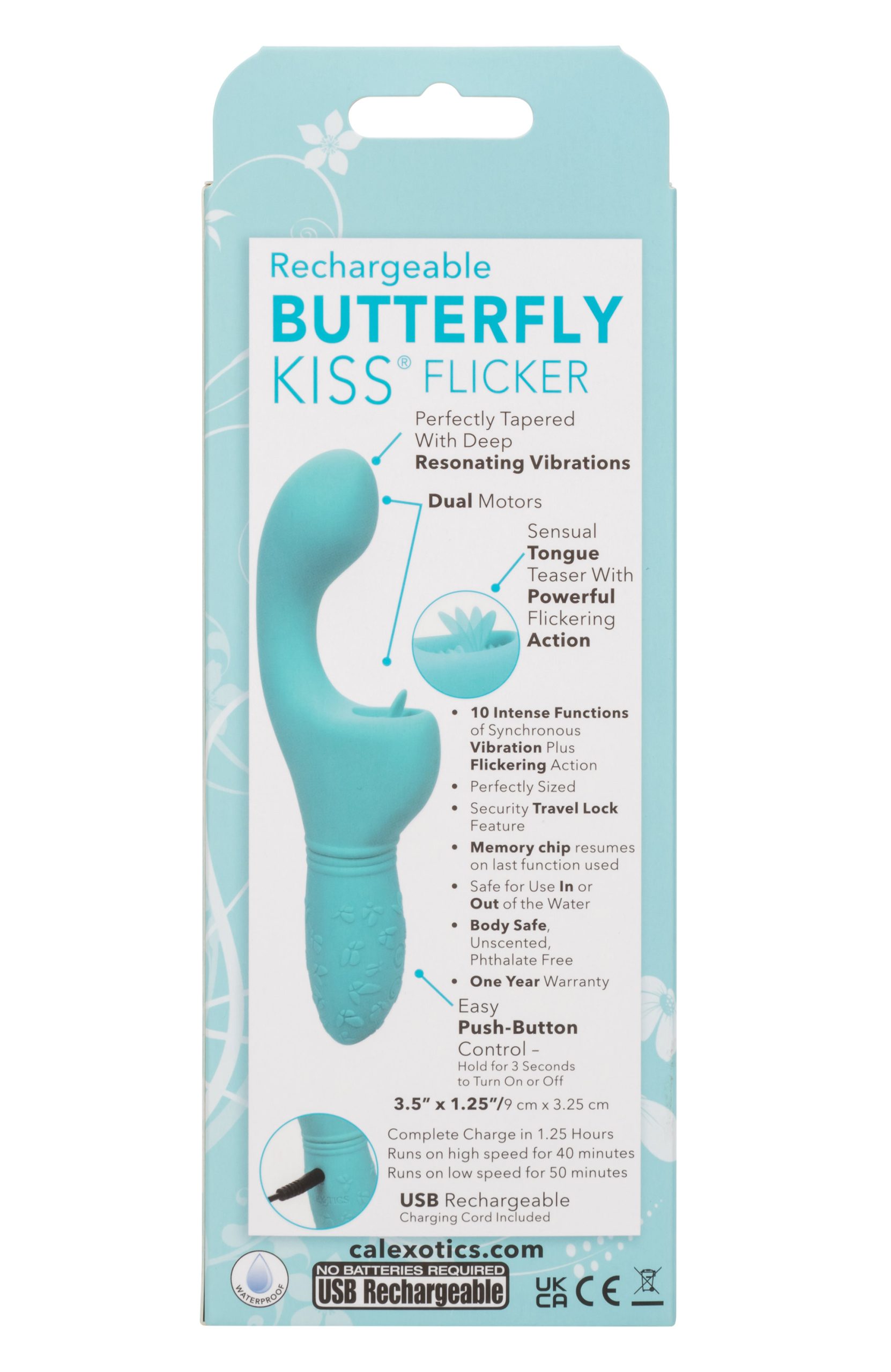 JjxhFFHc7QmEGVpfRoeEhrhx8Tp7EvKZ Rechargeable Butterfly Kiss Flicker - Blue - Image 1