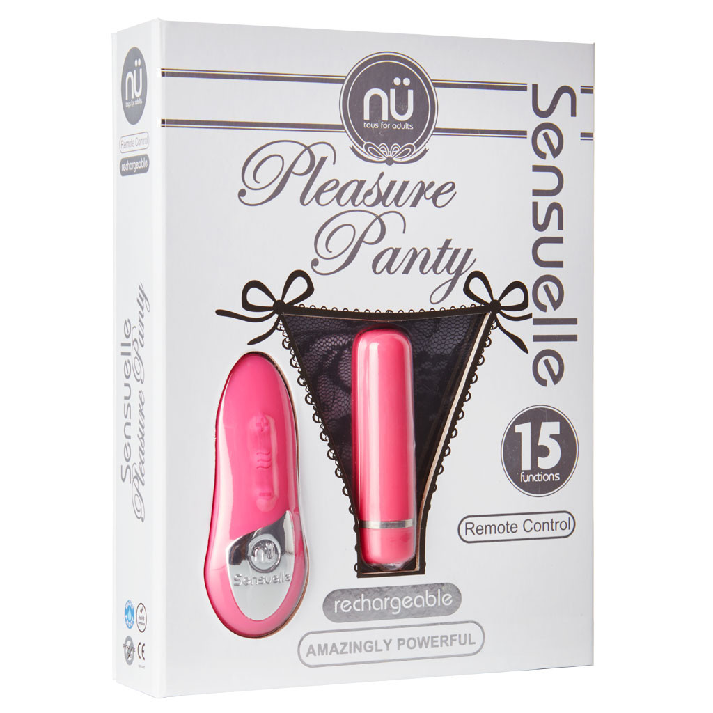 JlZDELGqpmmTnMC4FCxFGOawuFj9n64Q Sensuelle Pleasure Panty - Pink - Image 1