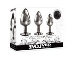 Black Gem Anal Plug Set - Image 2