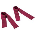 Sex and Mischief Enchanted Silky Sash Restraints - Burgundy - Image 3