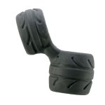 Silaskin Cock & Ball Ring and Stretcher - Black - Image 3