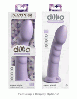 Dillio Platinum - Super Eight 8 Inch Dildo - Purple - Image 2