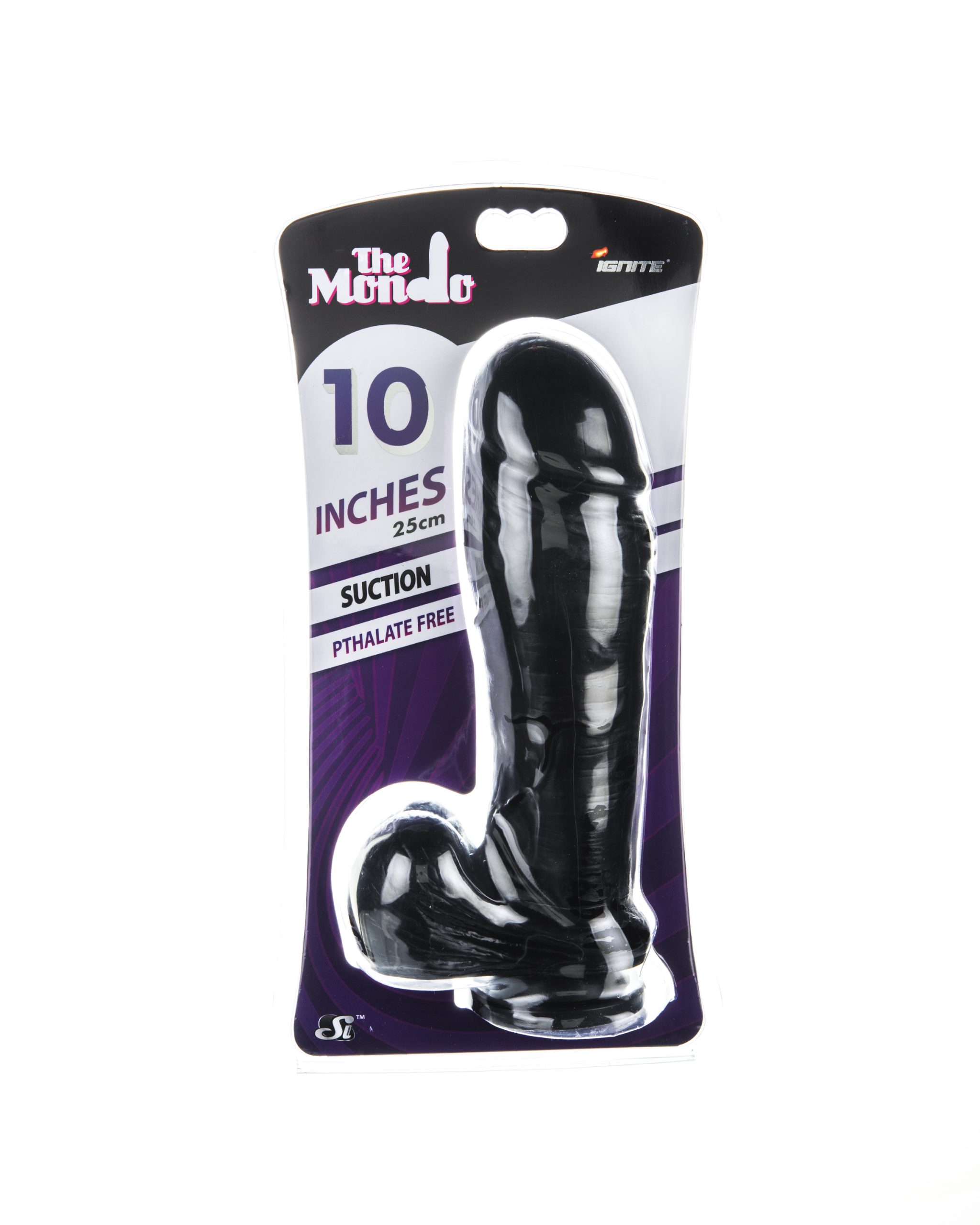 KQmm6LevdF8caawDNpApqNfx07HNhuTX 10" Thick Cock W/balls & Suction - Black - Image 1