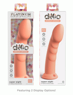 Dillio Platinum - Super Eight 8 Inch Dildo - Peach - Image 2