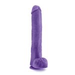 Au Naturel - Bold - Daddy - 14 Inch Dildo - Purple - Image 3