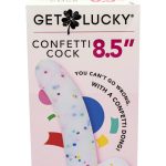 8.5" Confetti Cock