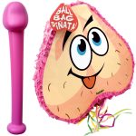 Bachelorette Pecker Bat & Balls Pinata - Image 2