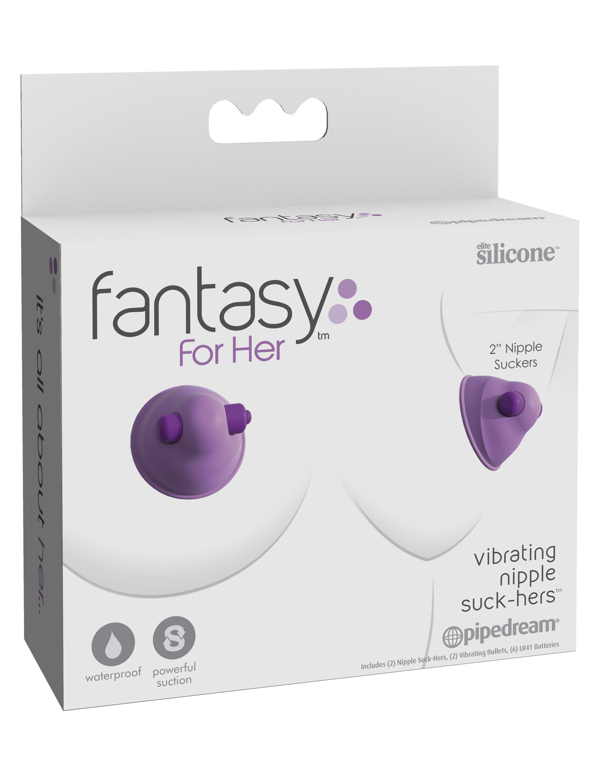KrkMnv6rIDMaNtaFUEdXCdtBQXBWInXQ Fantasy for Her Vibrating Nipple Suck-Hers 2 Inch Suck-Hers 2 Inch - Image 1