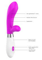 Achilles - Ultra Soft Silicone - 10 Speeds - Fuchsia - Image 5