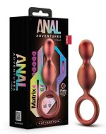 Anal Adventures Matrix - Duo Loop Plug - Copper - Image 5