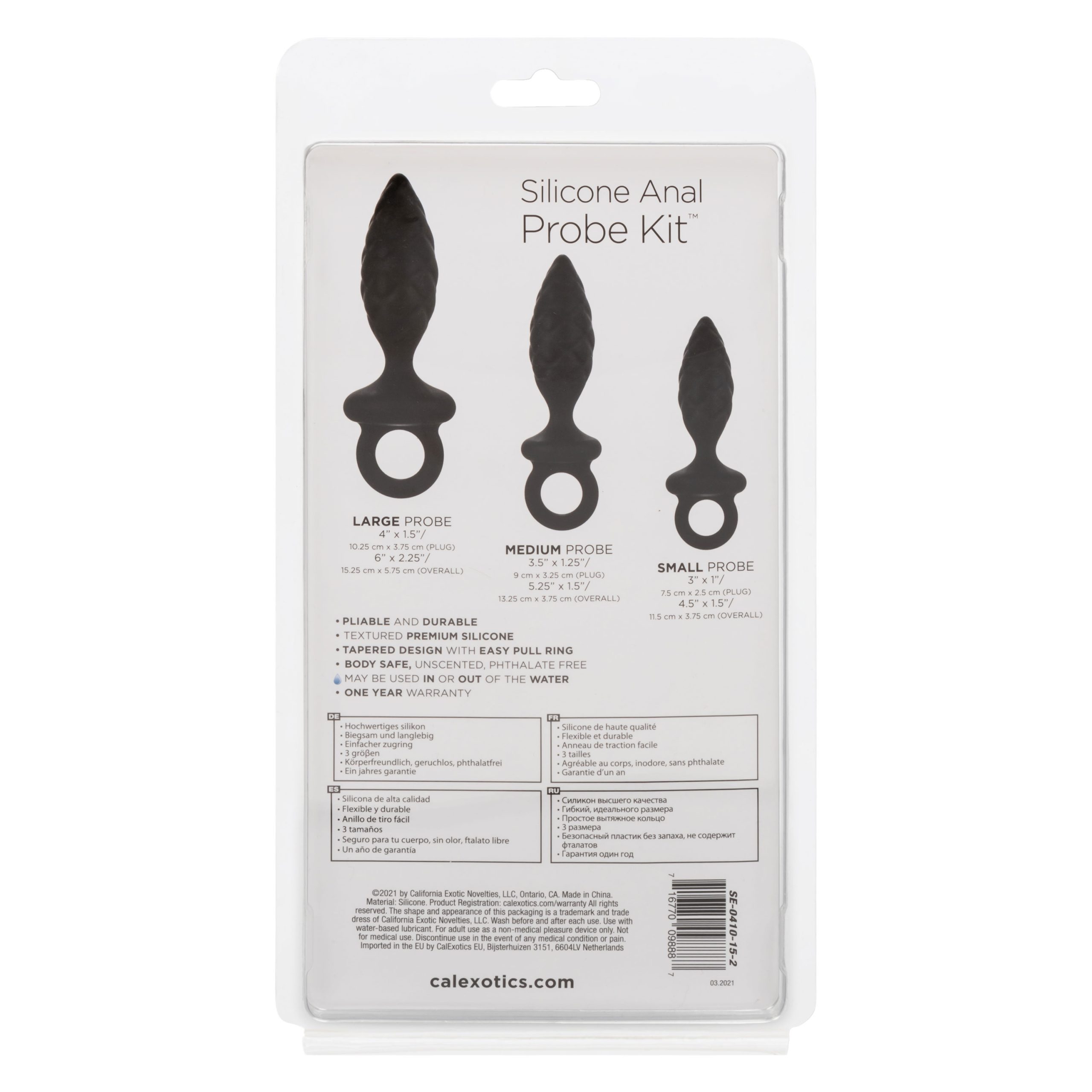 L1ETrvQremD6NNgJiagscTZtCGx9szrG Silicone Anal Probe Kit - Image 1