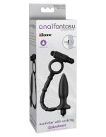 Anal Fantasy Collection Ass Kicker With Cockring - Black - Image 3