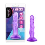 Naturally Yours - 5 Inch Mini Cock - Purple - Image 8