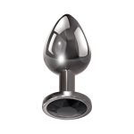 Black Gem Anal Plug - Medium - Image 6