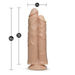 Dr. Skin - Double Trouble - Double Shaft Dildo - Vanilla - Image 4