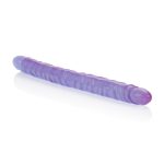 Slim Jim Duo 17 Inches Veined Super Slim Dong - Purple - Image 3