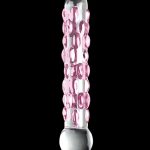 Icicles No. 7 - Clear / Pink