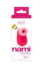 Nami Rechargeable Sonic Vibe - Foxy Pink - Image 6