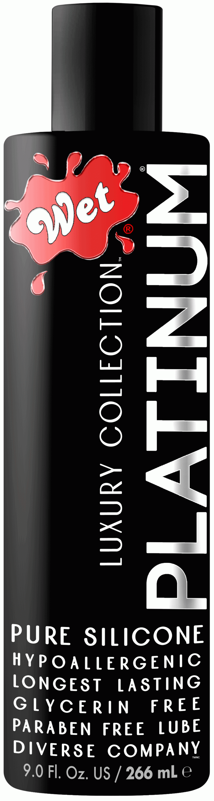 M4zrUJ3dLfiY0TW6Wd6mncqa9rn1YlVf Wet Platinum Luxury Silicone Lubricant - 9 Fl. Oz. - Image 1