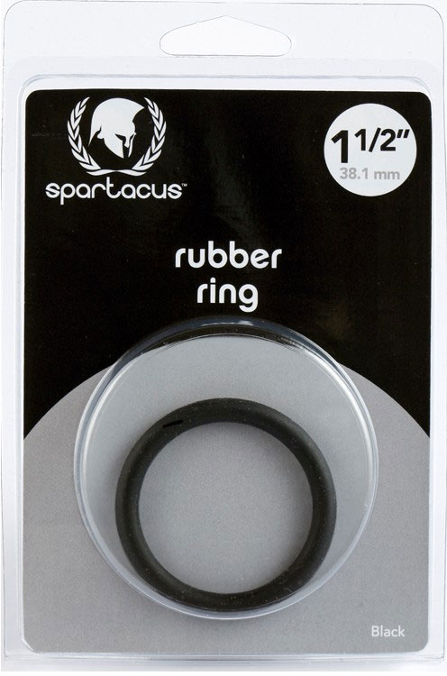 M5UKJAs7 1.5 Inch Rubber C-Ring - Black - Image 1