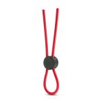 Stay Hard - Silicone Loop Cock Ring - Red - Image 3